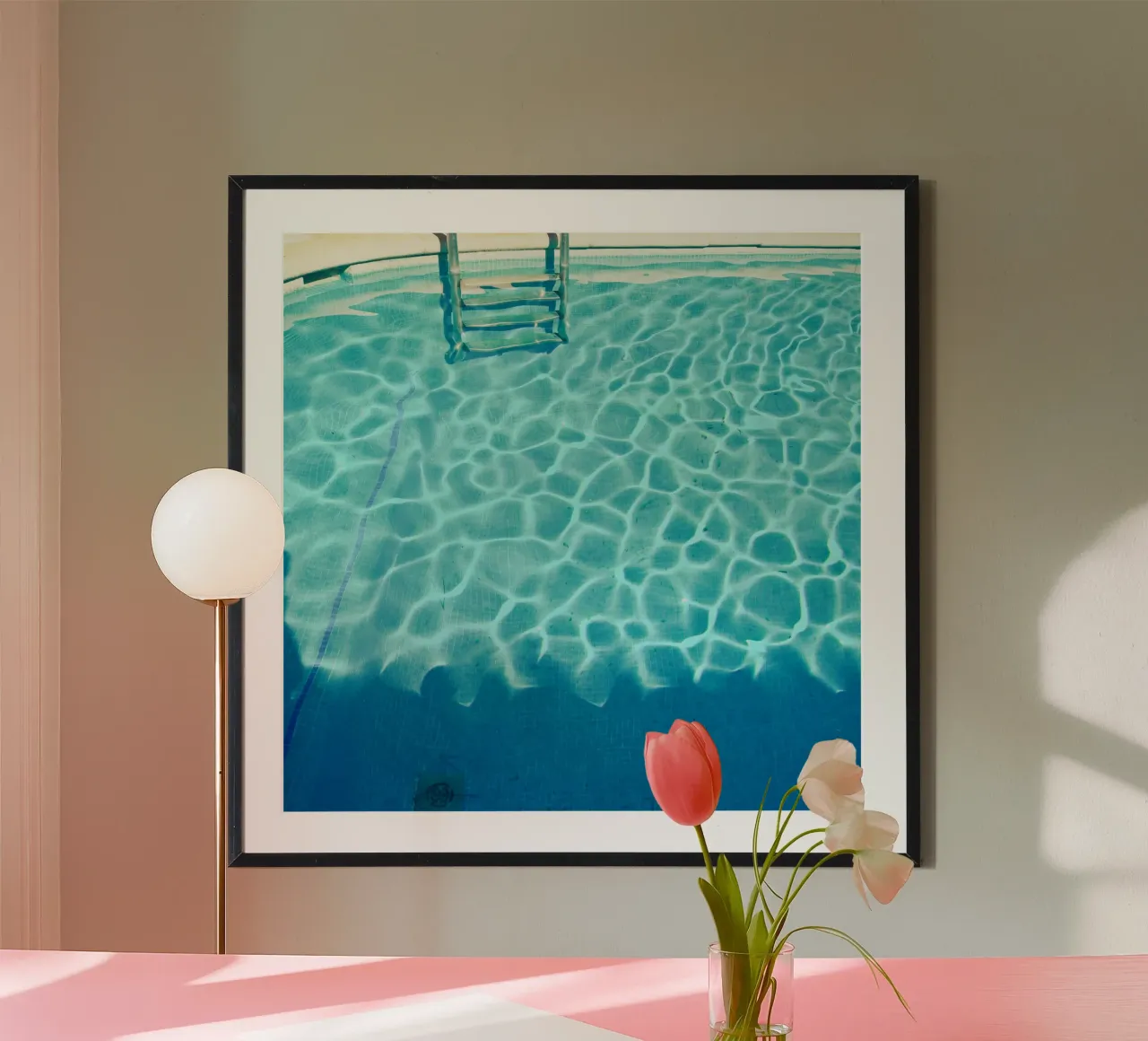 Swimming Pool IX poster by Cassia Beck Photography