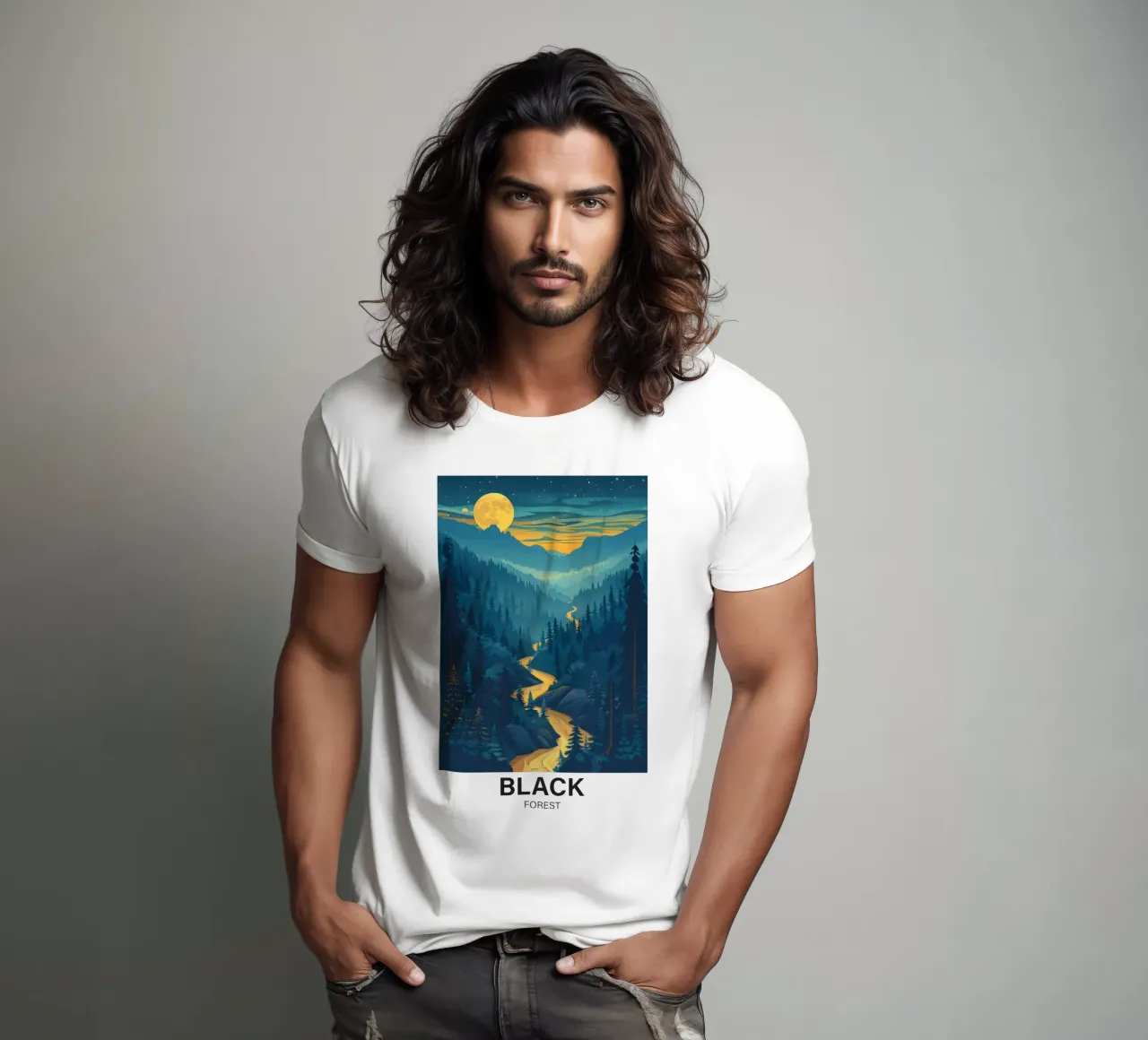 Foresta Nera t-shirt da Wanderlust Vibes