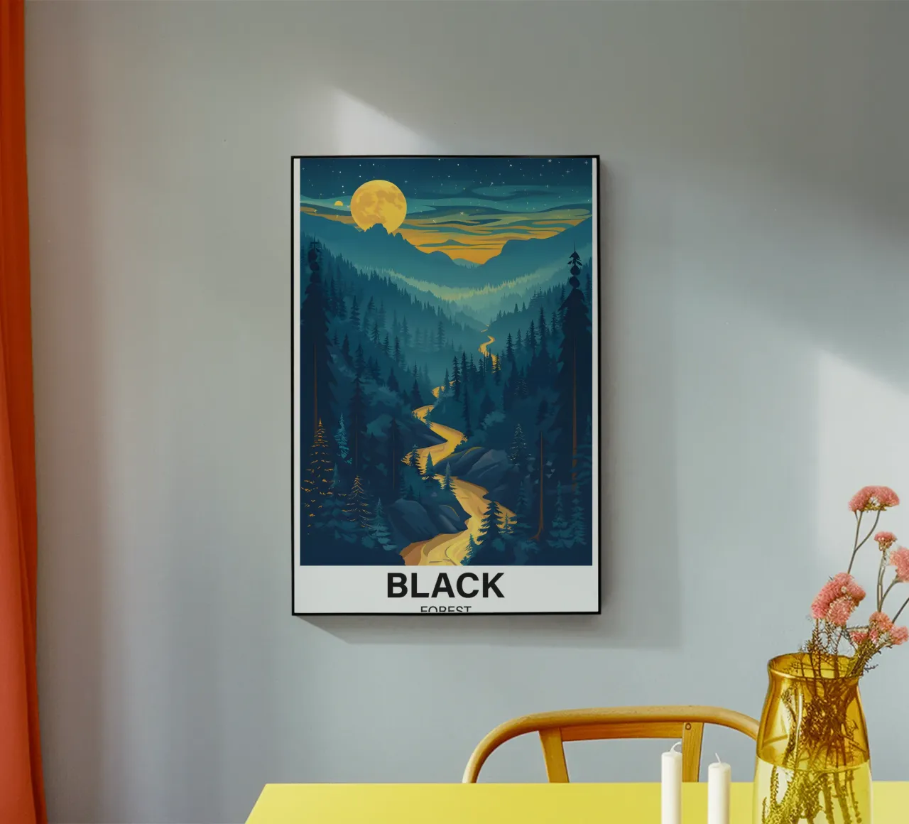 Foresta Nera plexiglass da Wanderlust Vibes