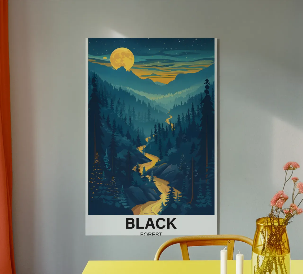 Foresta Nera plexiglass da Wanderlust Vibes