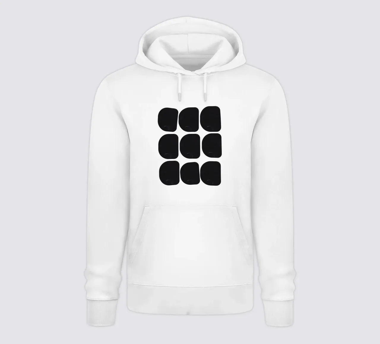 Pietre perfette felpa con cappuccio da Rose Beck Art