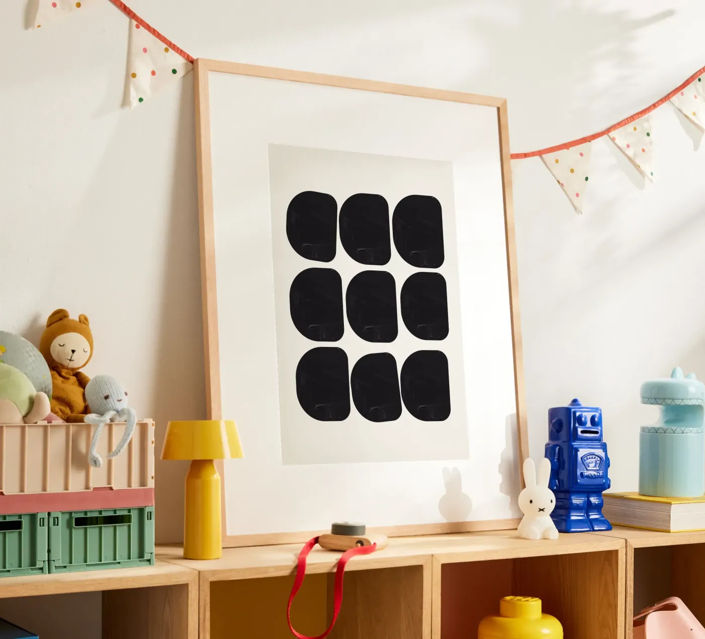 Perfect Stones poster van Rose Beck Art