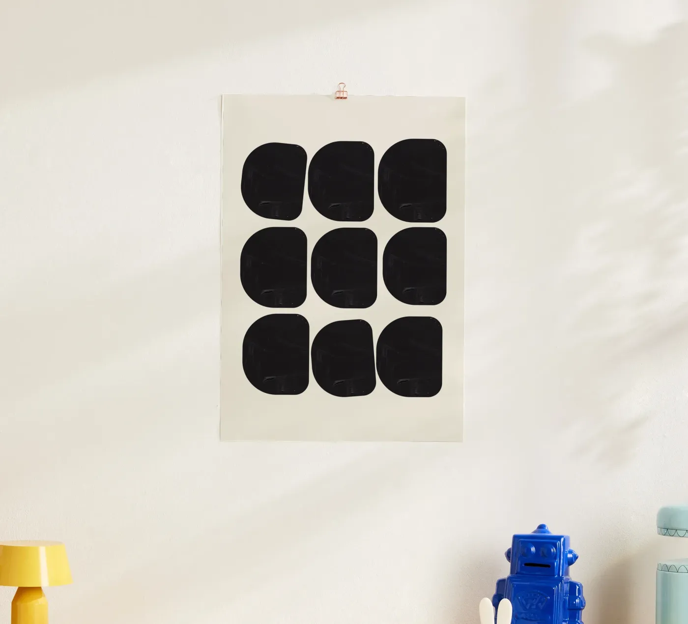 Perfect Stones poster van Rose Beck Art