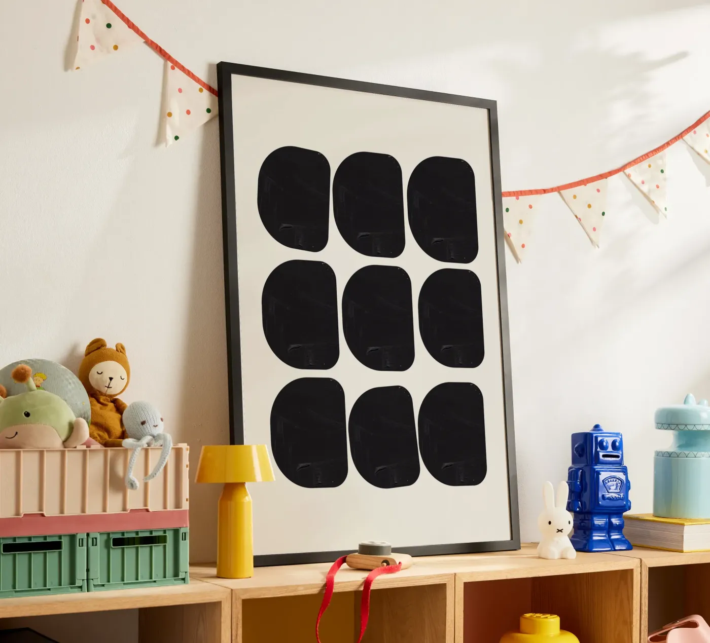 Perfect Stones poster van Rose Beck Art