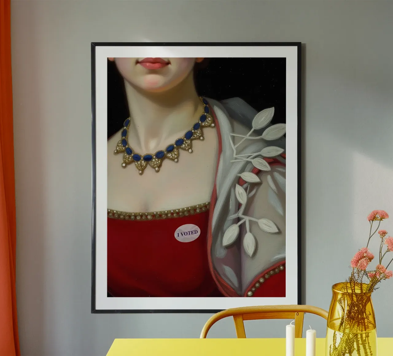 I Voted as Countess carta hahnemühle da Attaboy Dsgn