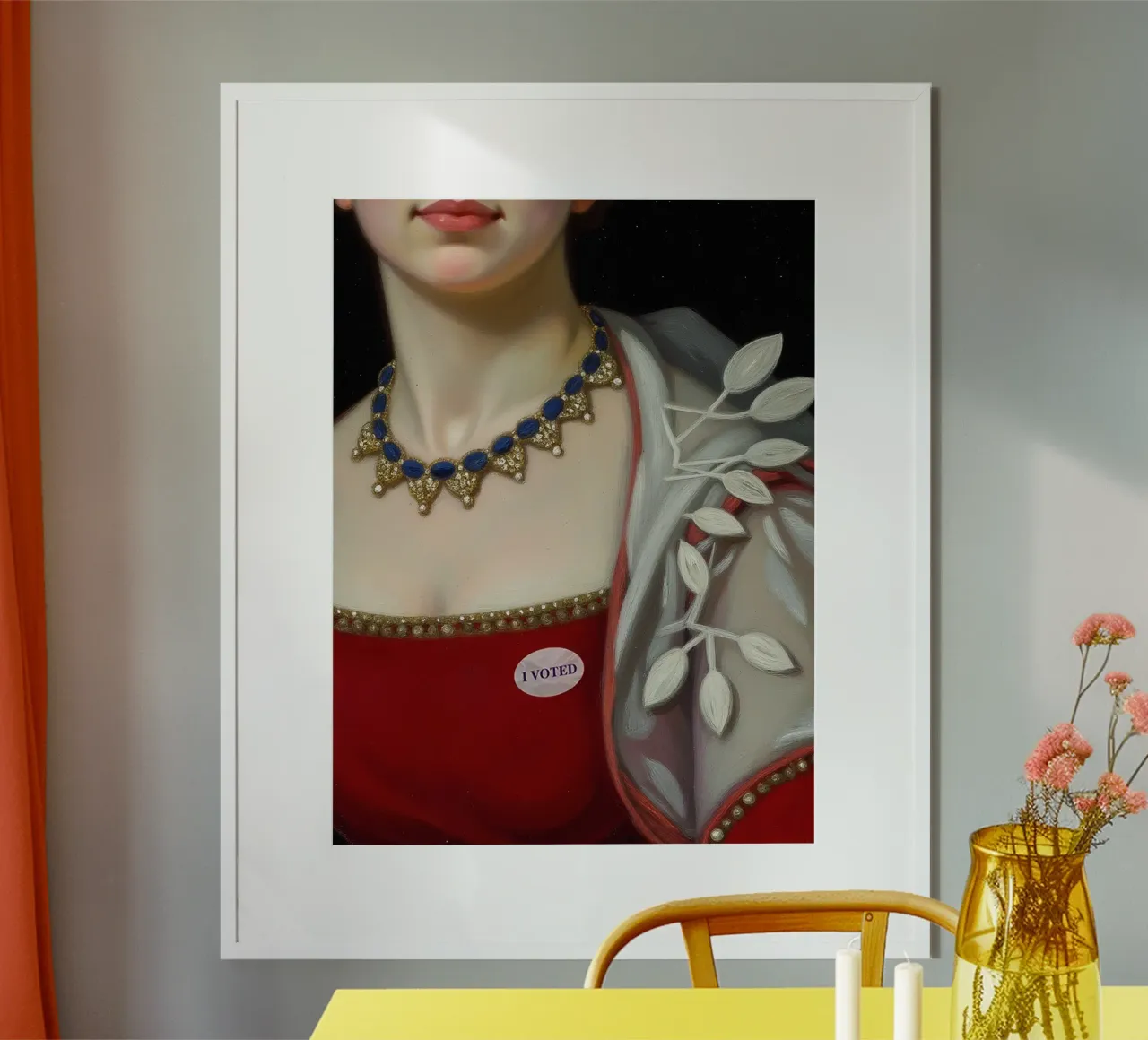 I Voted as Countess carta hahnemühle da Attaboy Dsgn