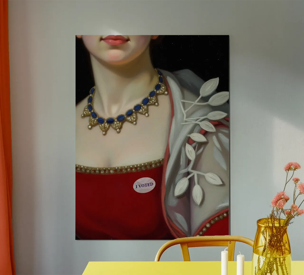 I Voted as Countess carta hahnemühle da Attaboy Dsgn