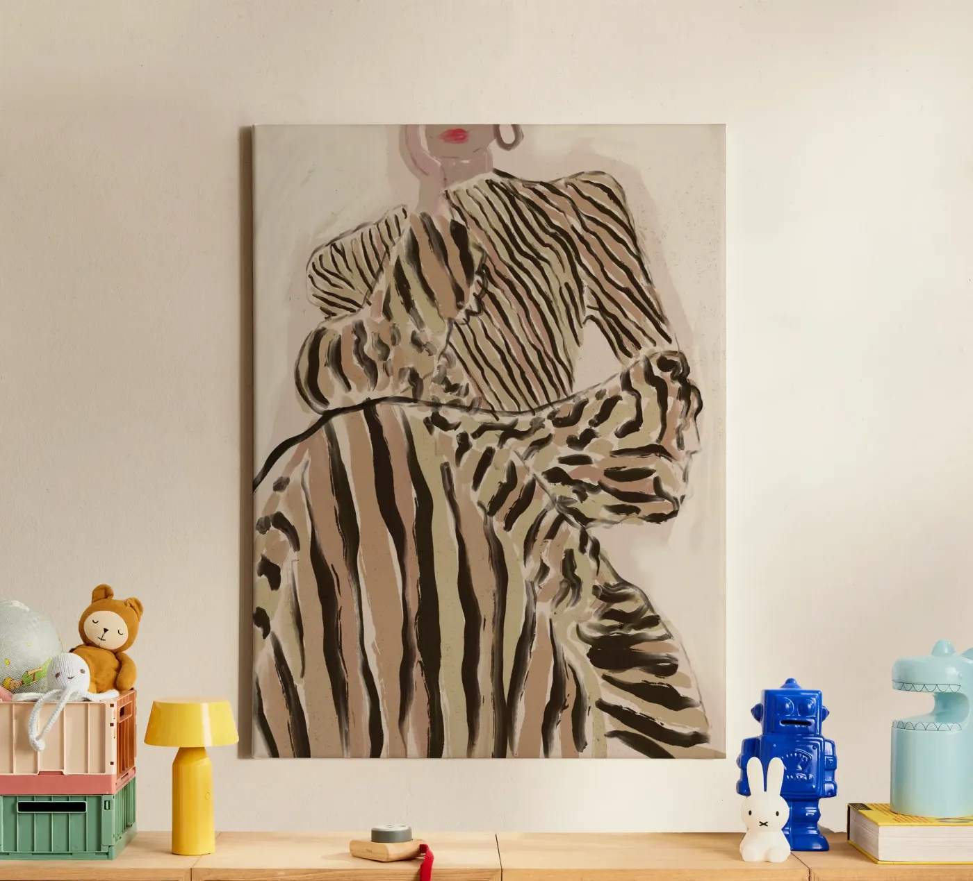 Chic Pause canvas by treechild