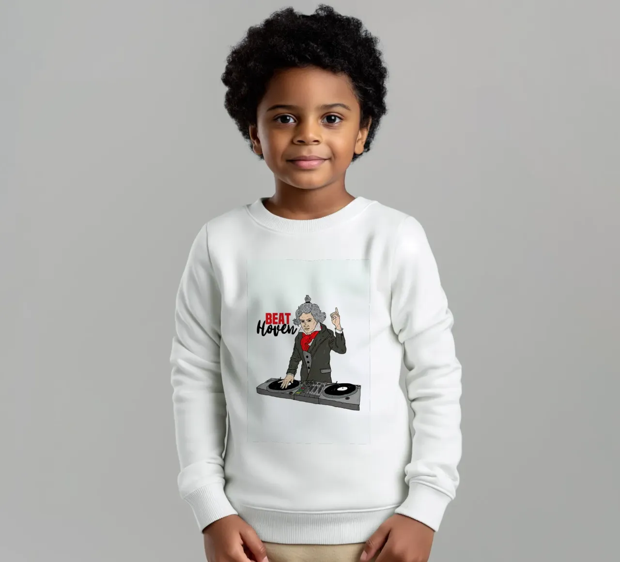Beathoven kinder sweatshirt van Nick Cocozza