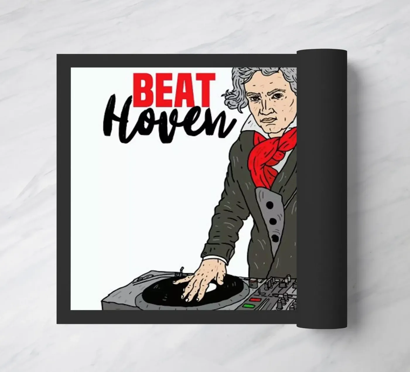 Beathoven deurmat van Nick Cocozza