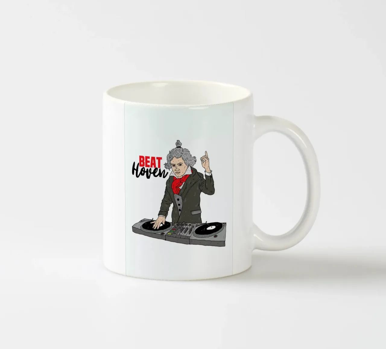 Beathoven tazza in ceramica da Nick Cocozza