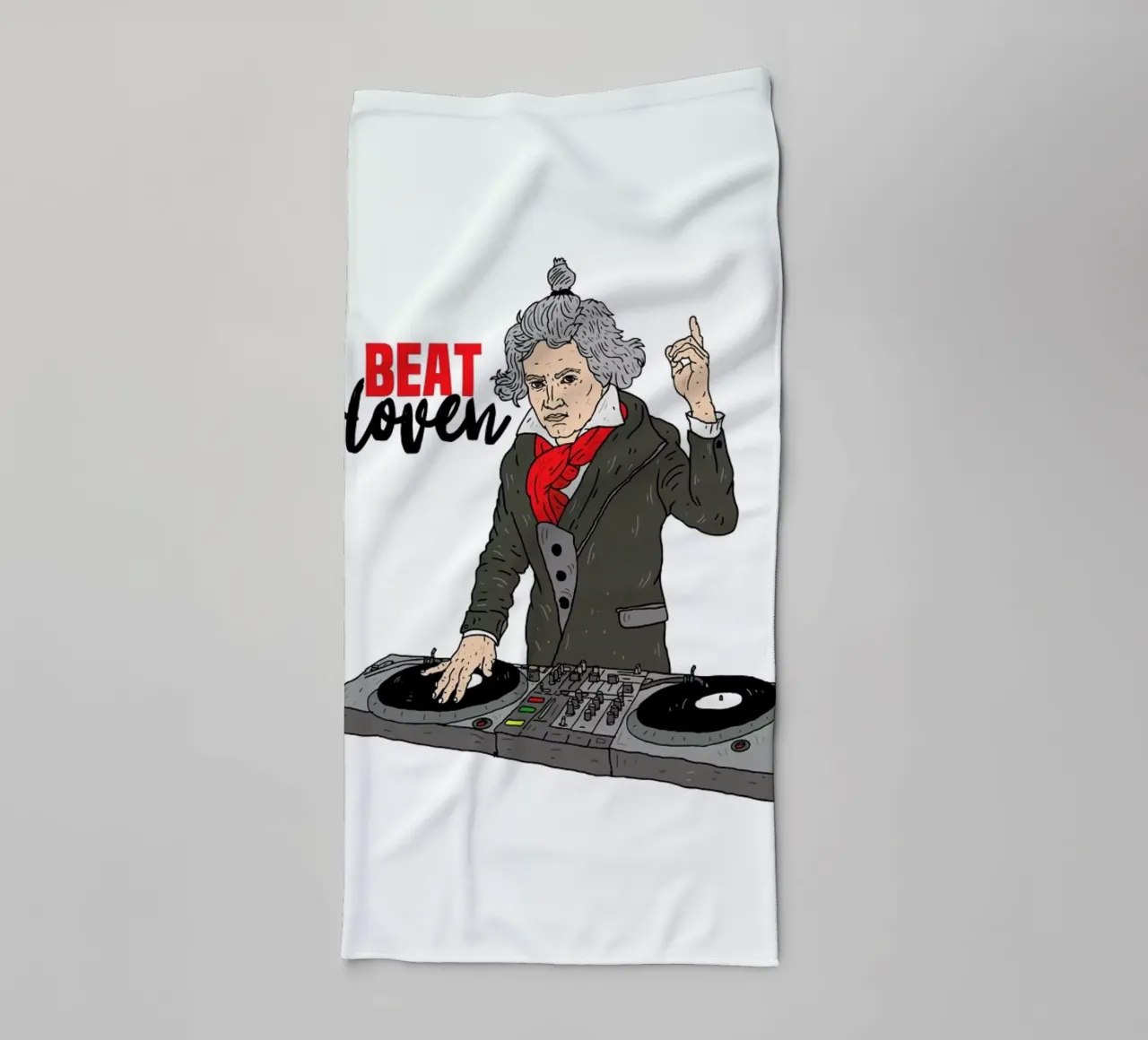 Beathoven asciugamano da bagno da Nick Cocozza