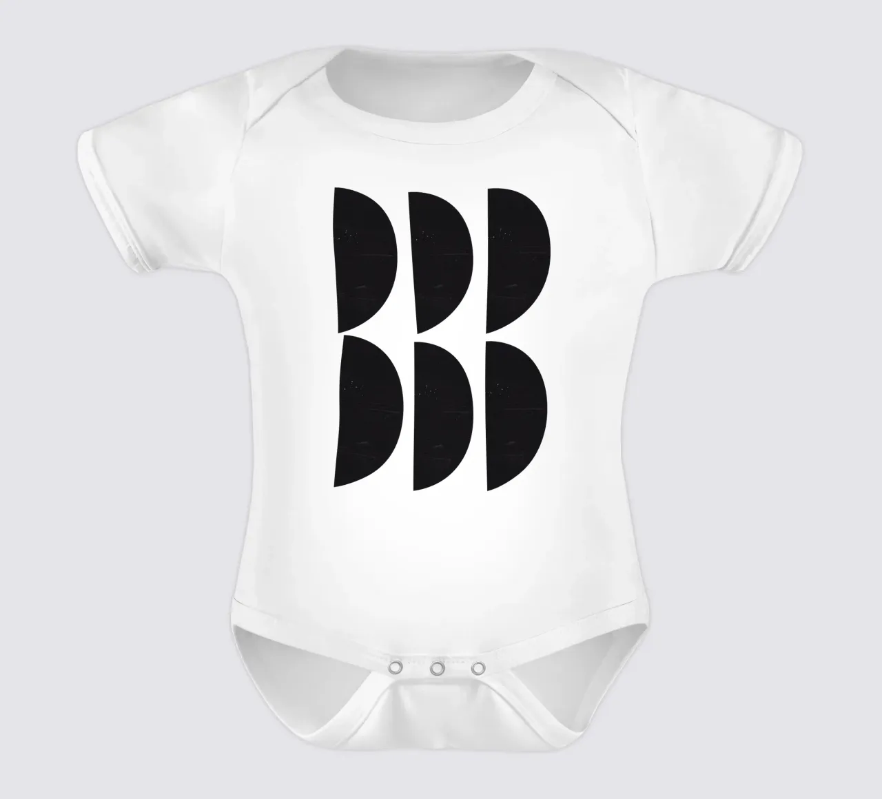 Pietre perfette II body neonato maniche corte da Rose Beck Art