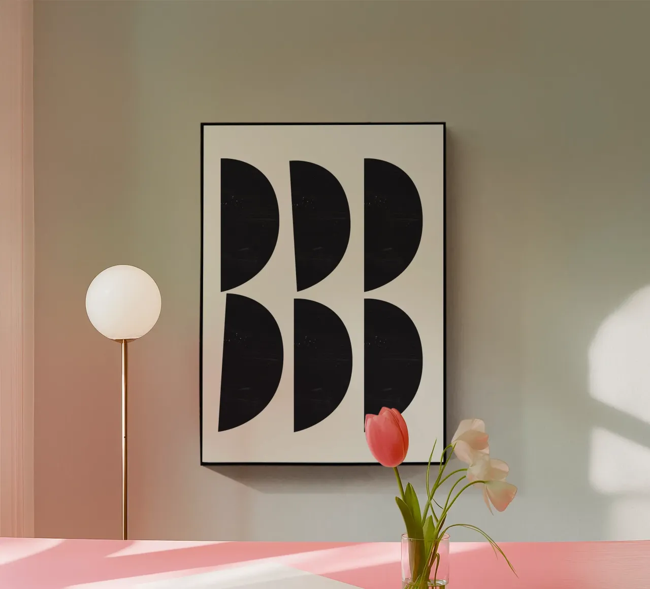 Pietre perfette II plexiglass da Rose Beck Art
