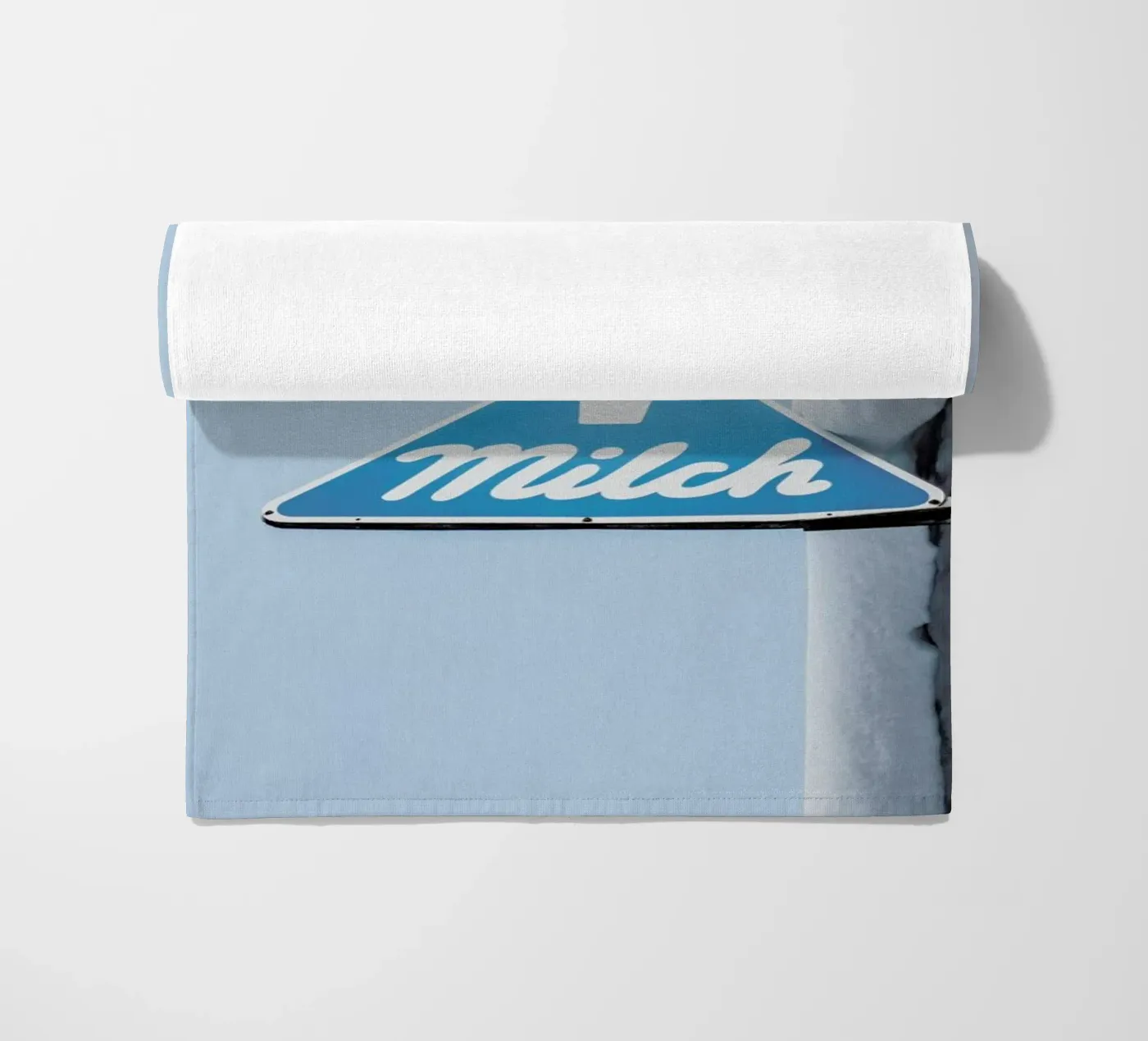 Milch beach towel by Chris Abatzis