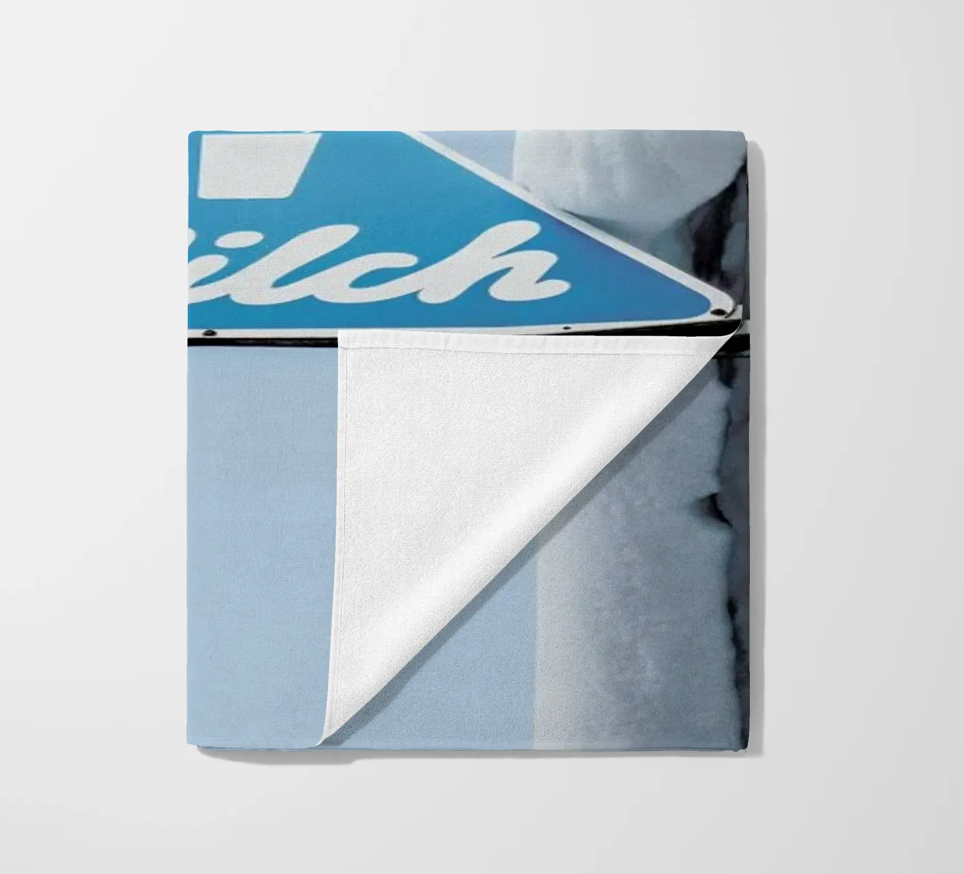 Milch beach towel by Chris Abatzis