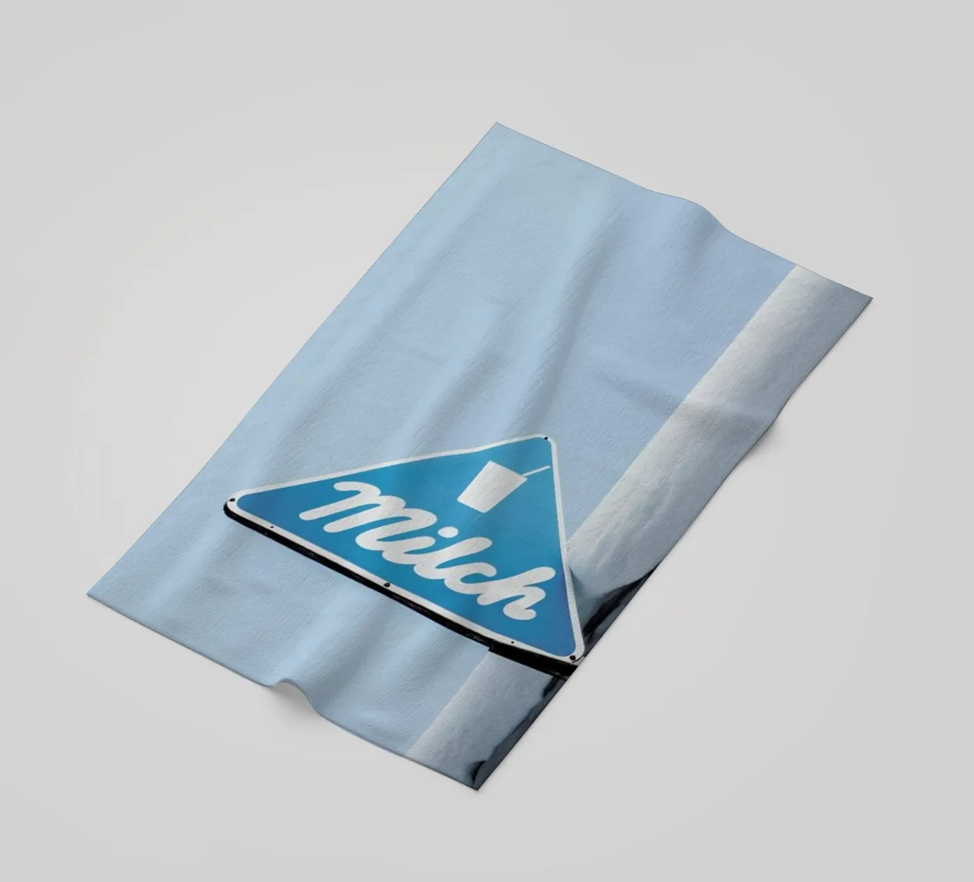 Milch beach towel by Chris Abatzis