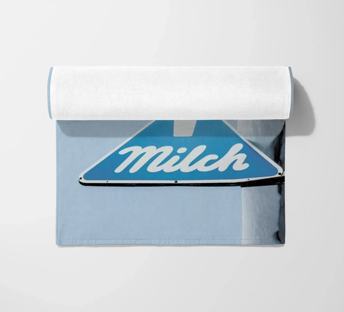 Milch beach towel by Chris Abatzis