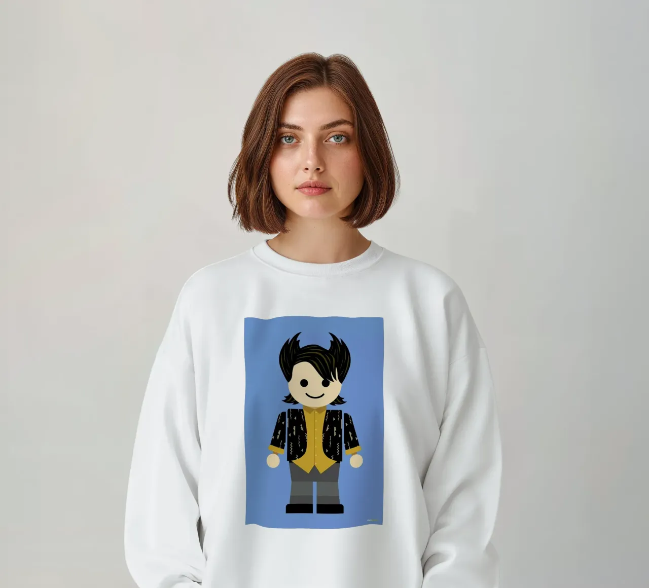 Chandler Bing Toy felpa da Rafa Gomes