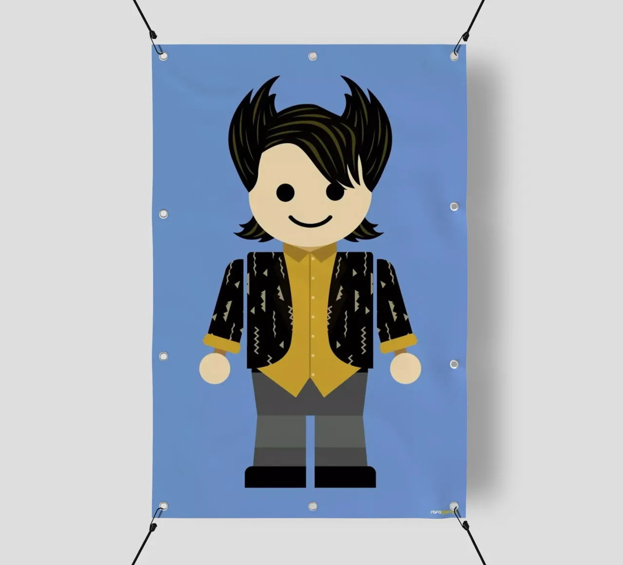 Chandler Bing Toy telo in pvc da Rafa Gomes