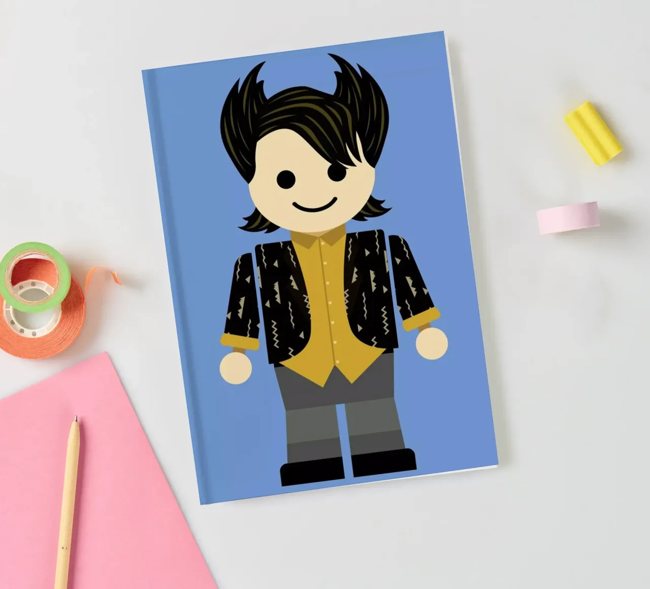 Chandler Bing Toy carnet de notes de Rafa Gomes