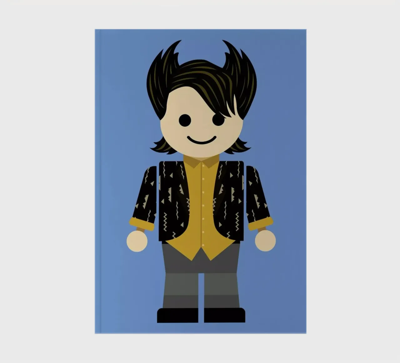 Chandler Bing Toy carnet de notes de Rafa Gomes