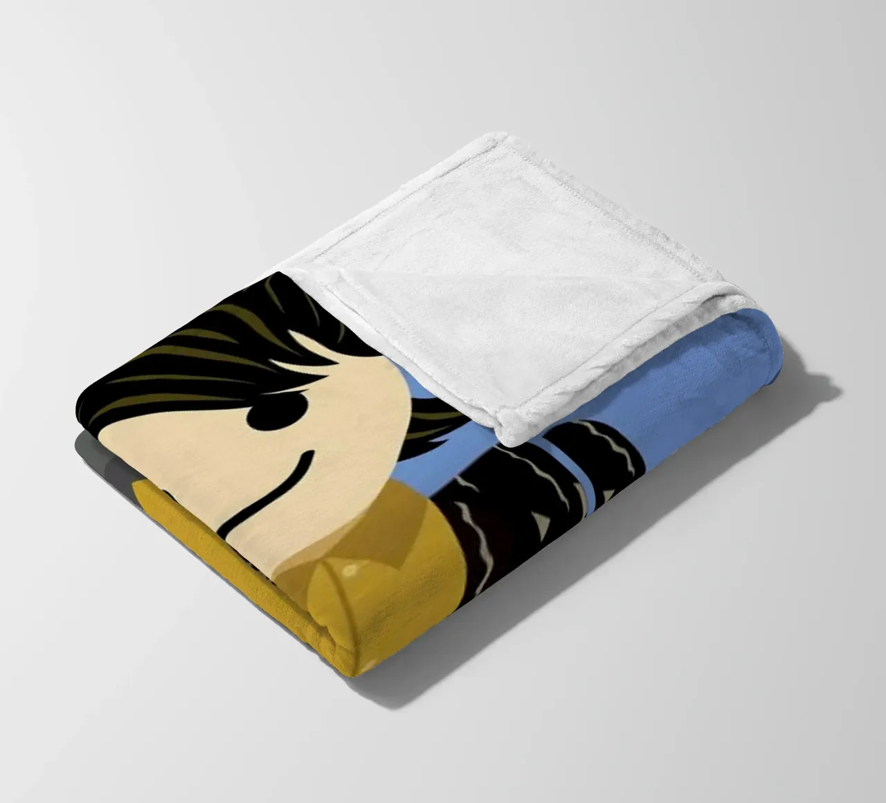 Chandler Bing Toy coperta in pile da Rafa Gomes