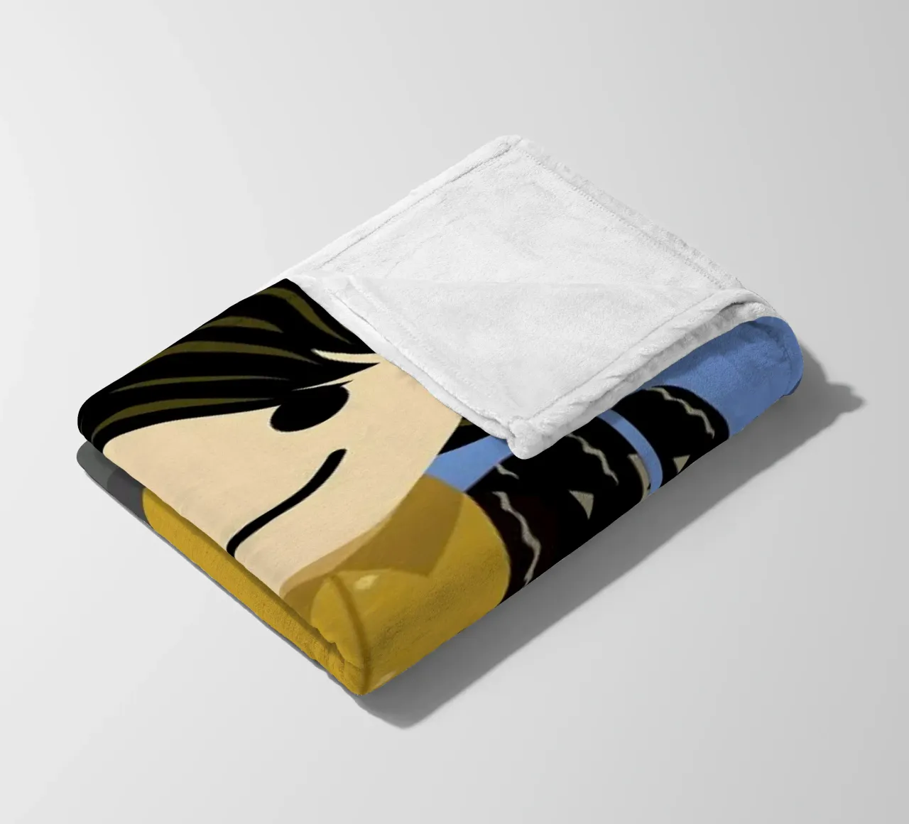 Chandler Bing Toy coperta in pile da Rafa Gomes