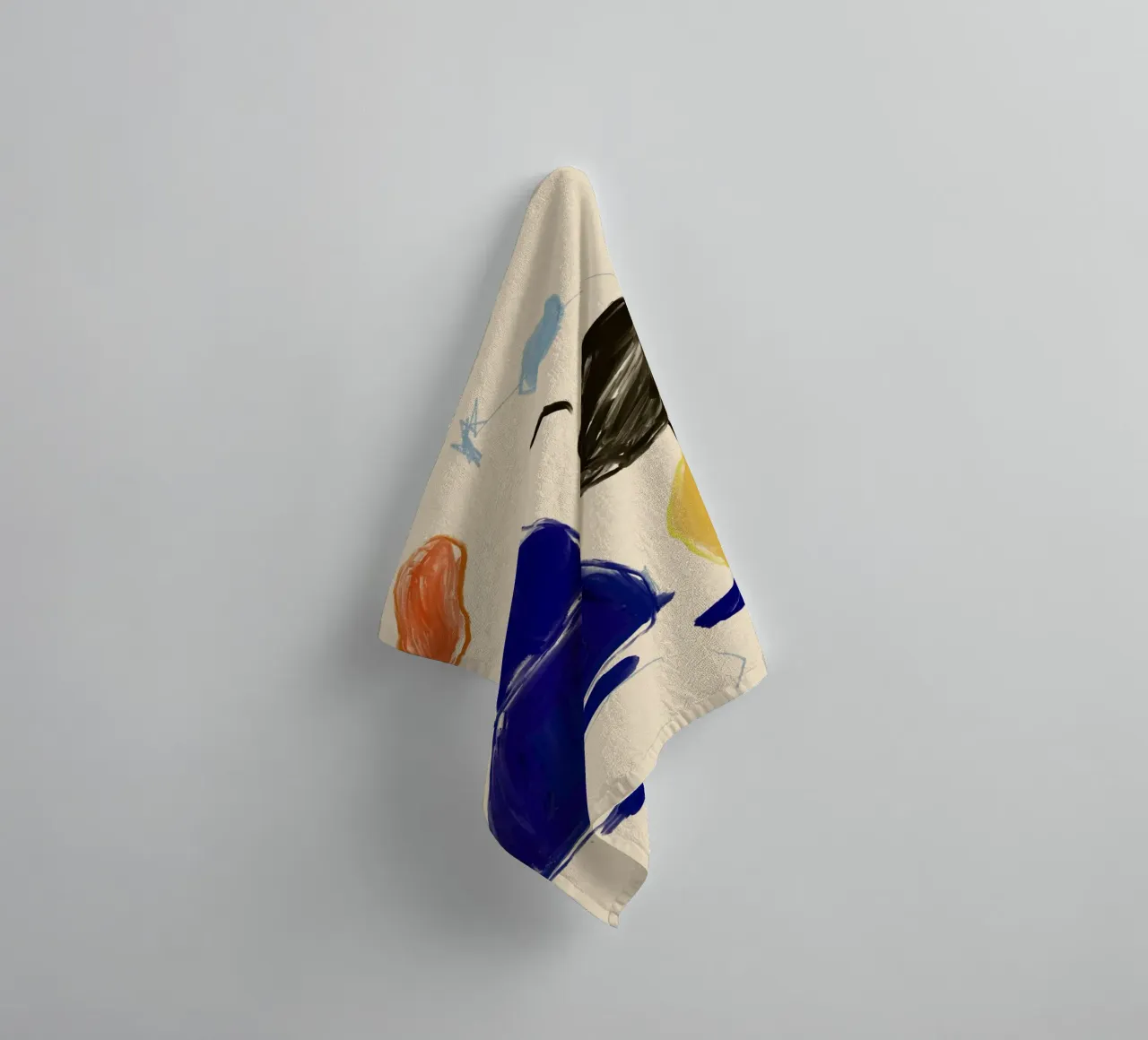Color Bloom No 03 asciugamano da bagno da treechild
