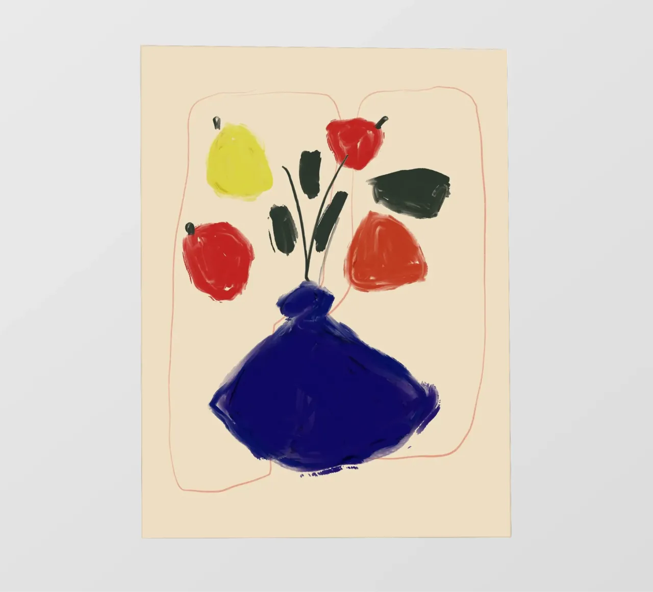 Color Bloom No 04 telo in pvc da treechild