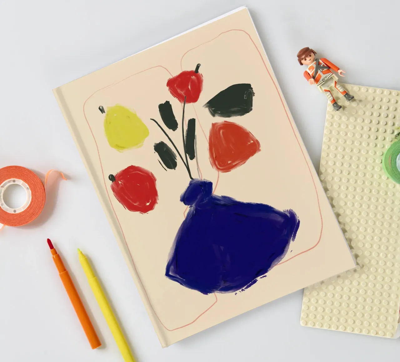 Color Bloom No 04 notebook by treechild