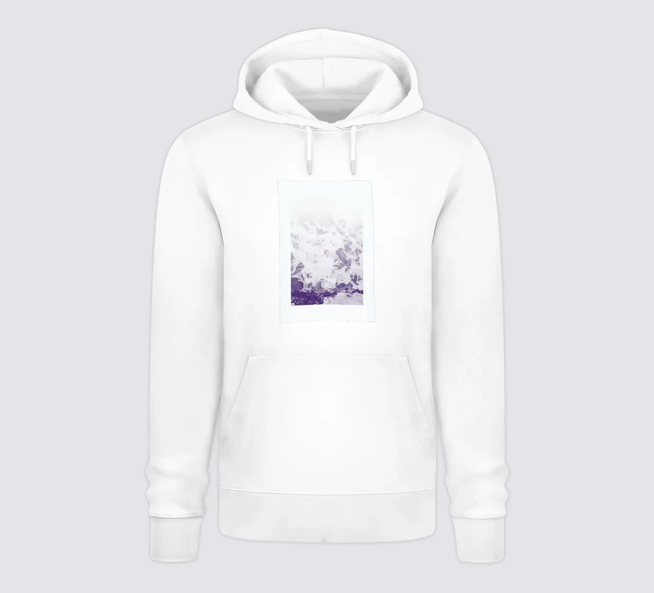 Purple Ocean felpa con cappuccio da Nordic Creators