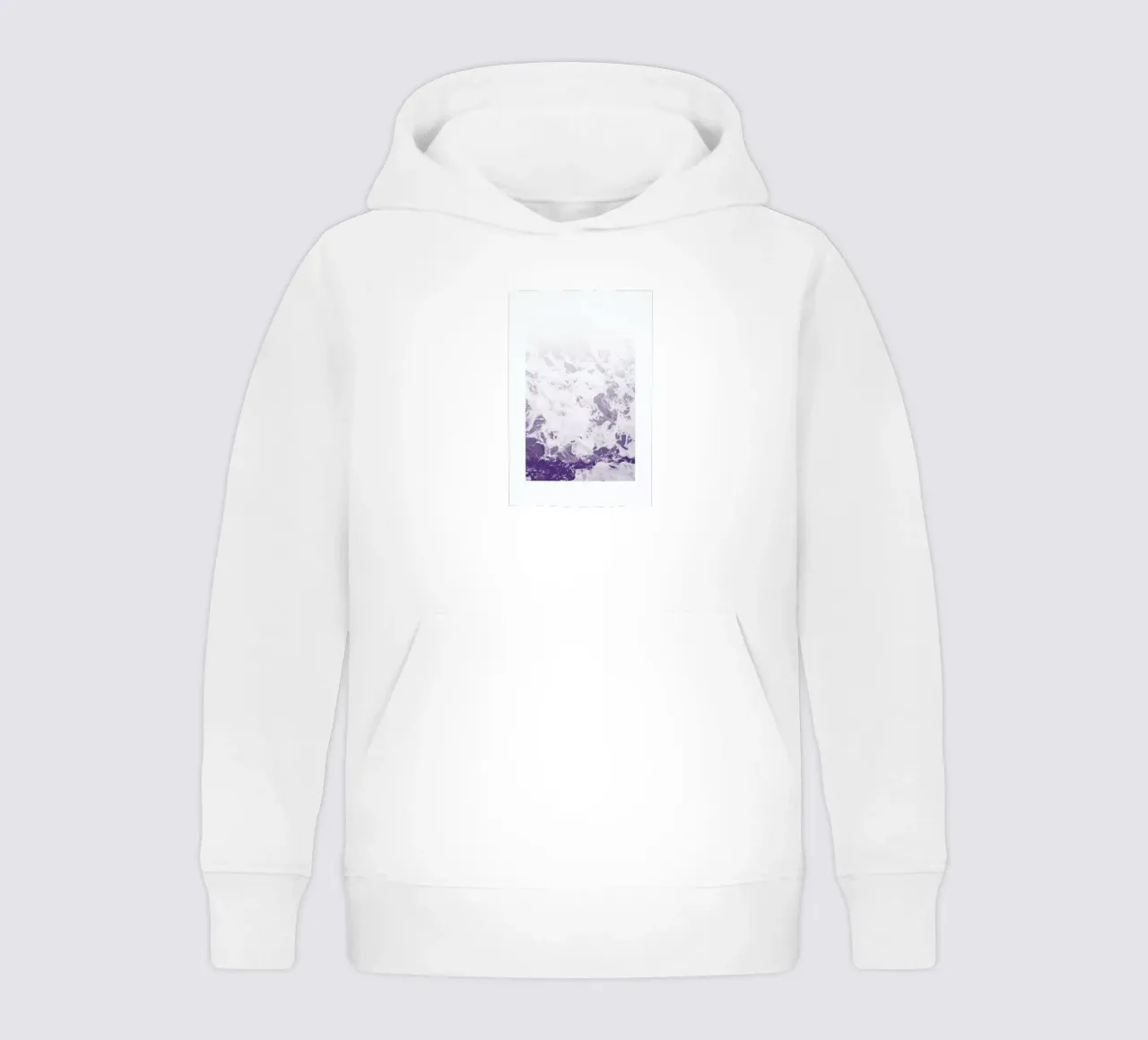 Purple Ocean kids hoodie by Nordic Creators
