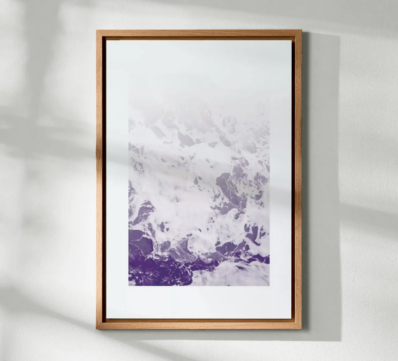 Purple Ocean alu-dibond by Nordic Creators
