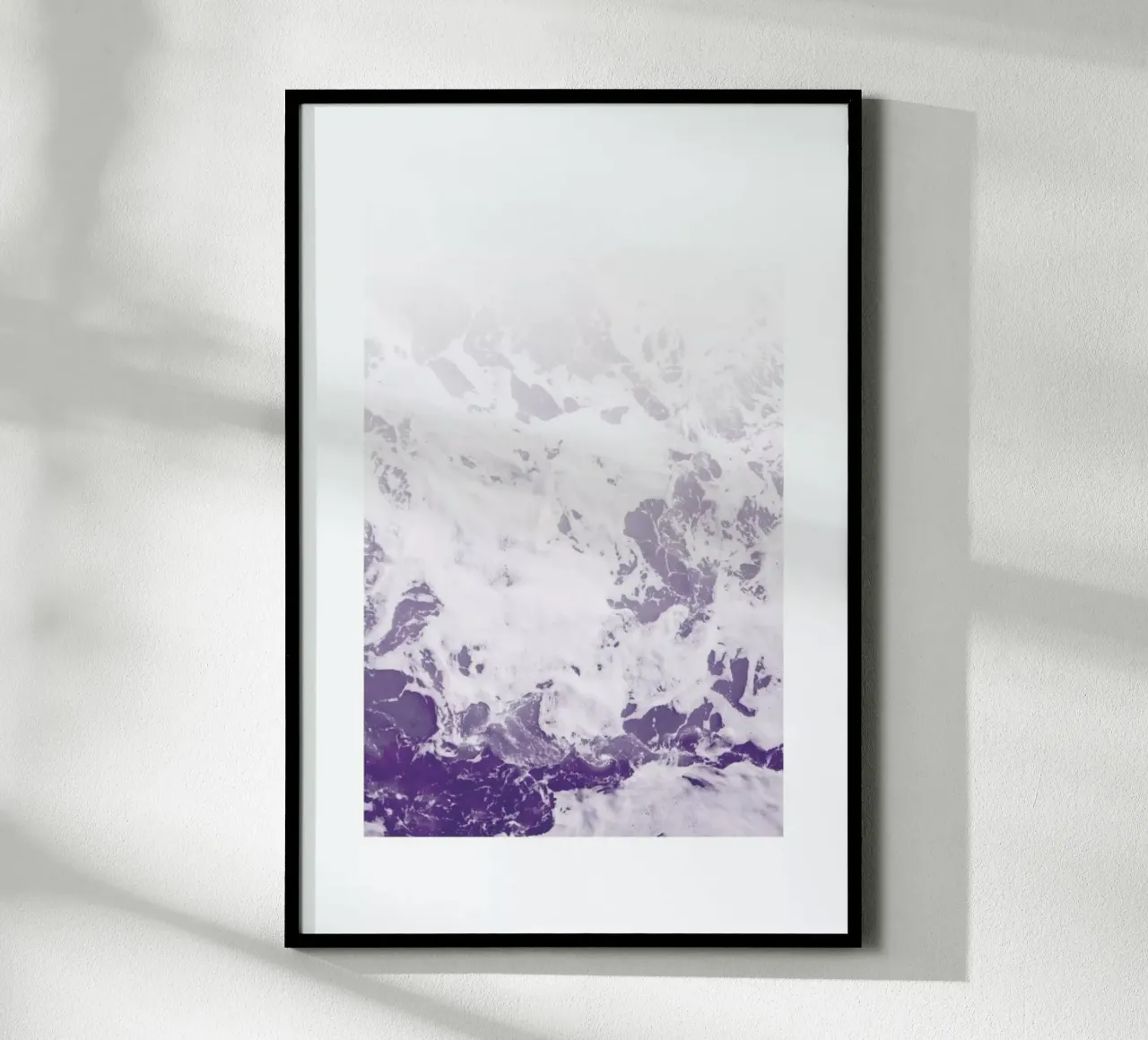 Purple Ocean poster by Nordic Creators