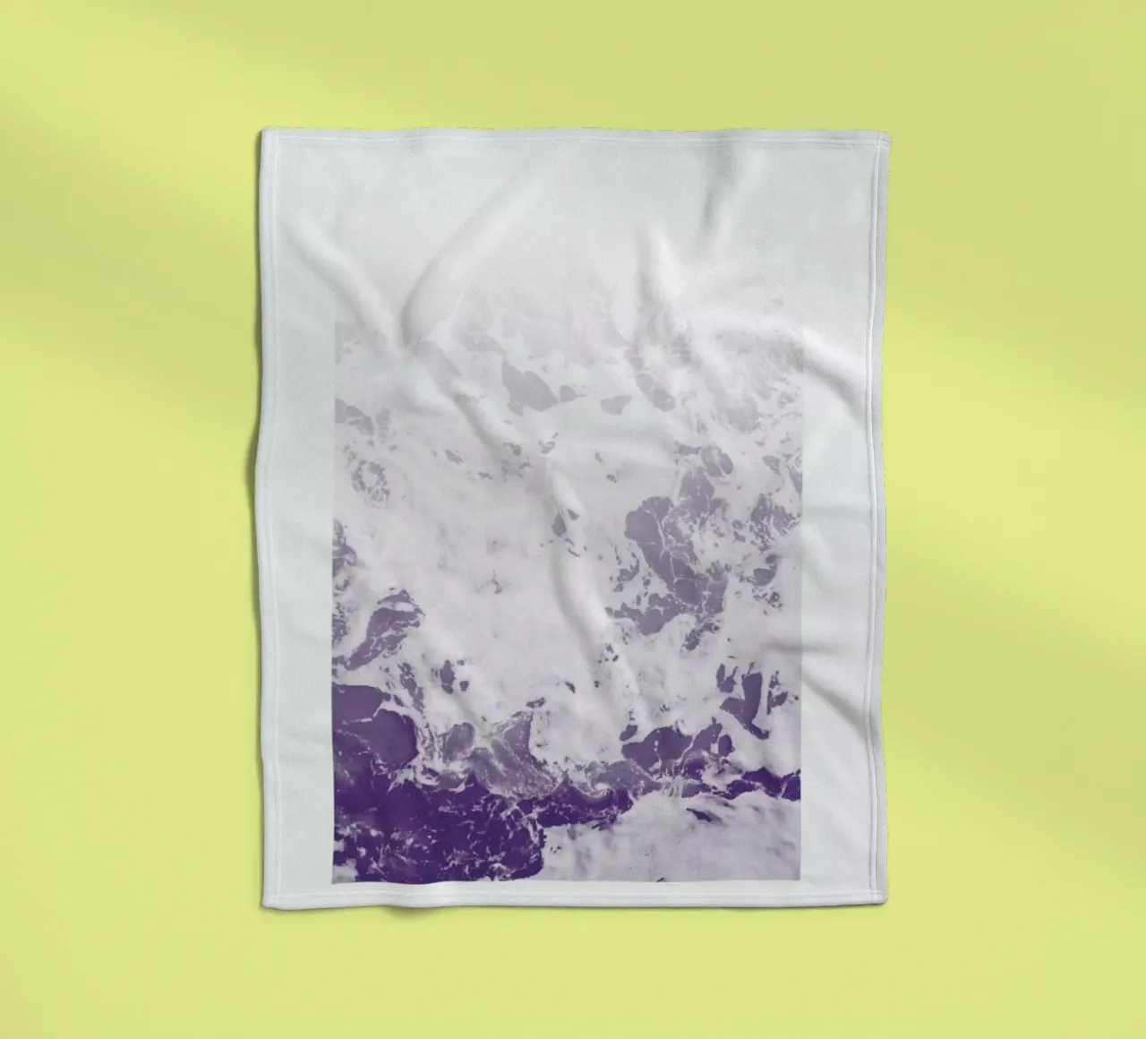 Purple Ocean coperta in pile da Nordic Creators