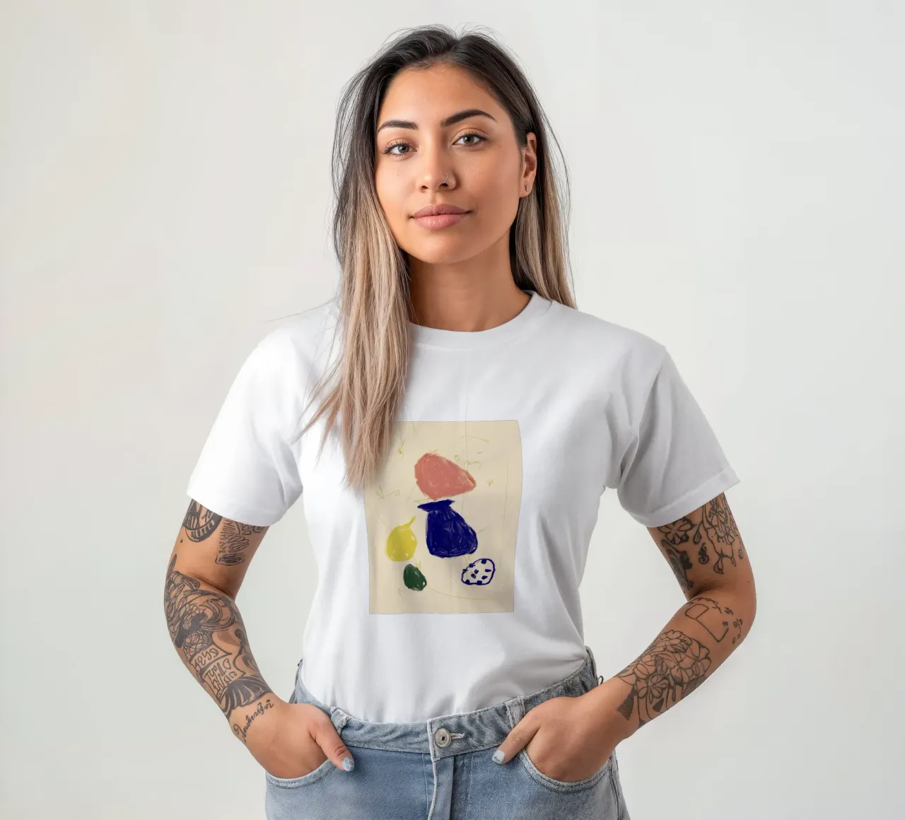 Color Bloom No 05 t-shirt da treechild
