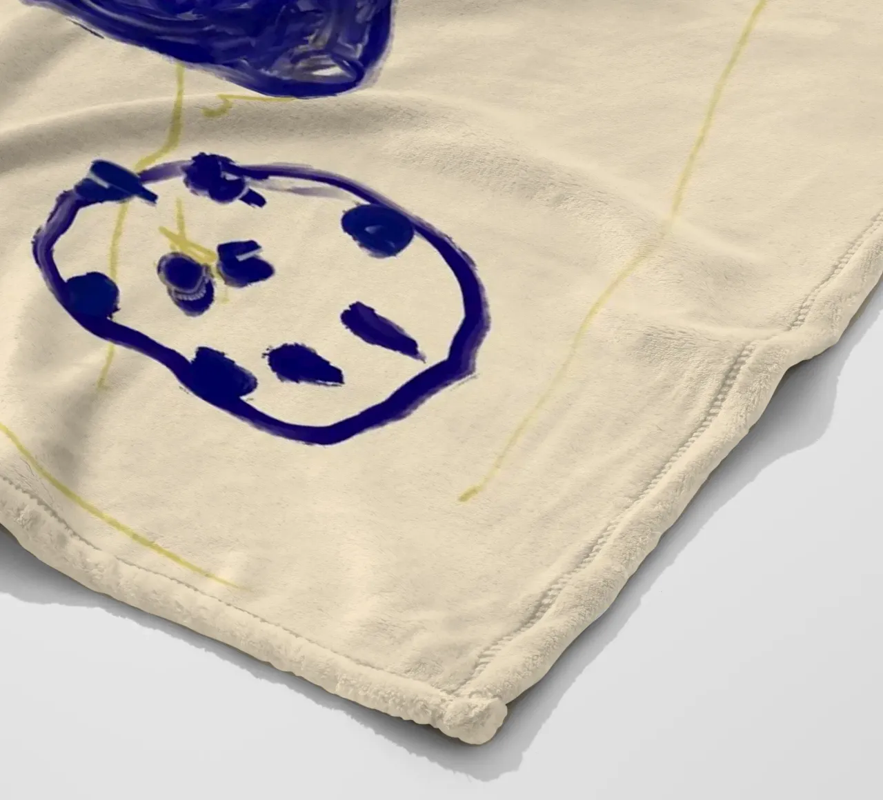 Color Bloom No 05 coperta in pile da treechild