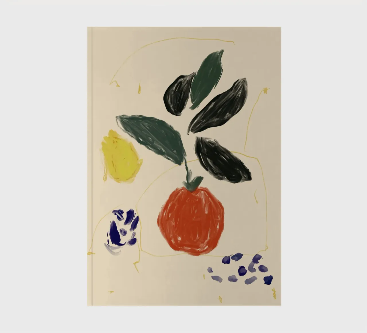 Color Bloom No 06 notebook by treechild