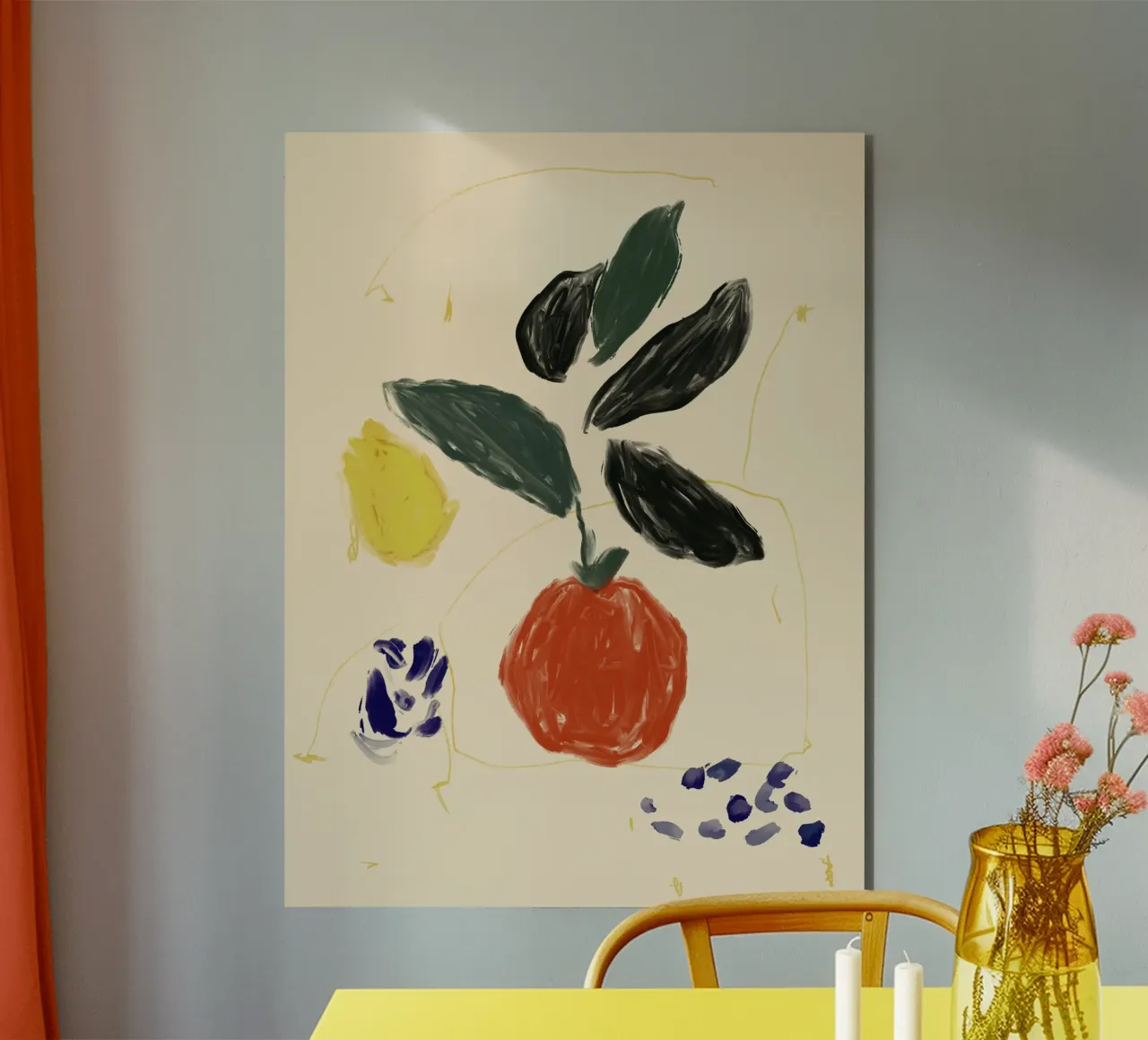 Color Bloom No 06 alluminio dibond da treechild