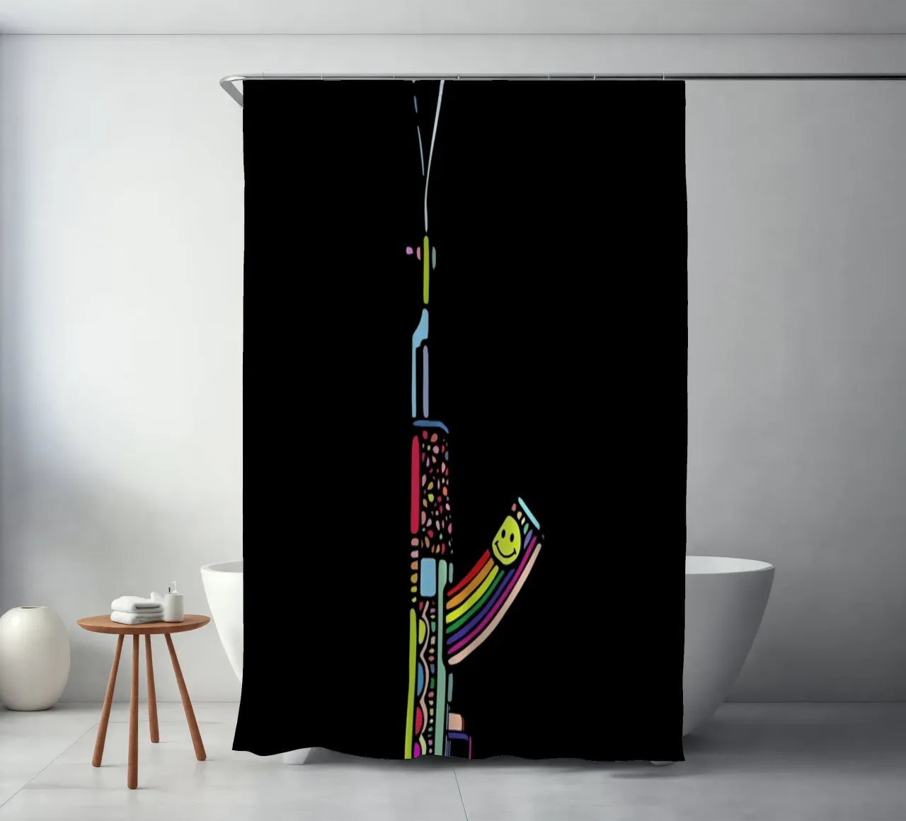 Grl Pwr Weapon tenda da doccia da Ninhol