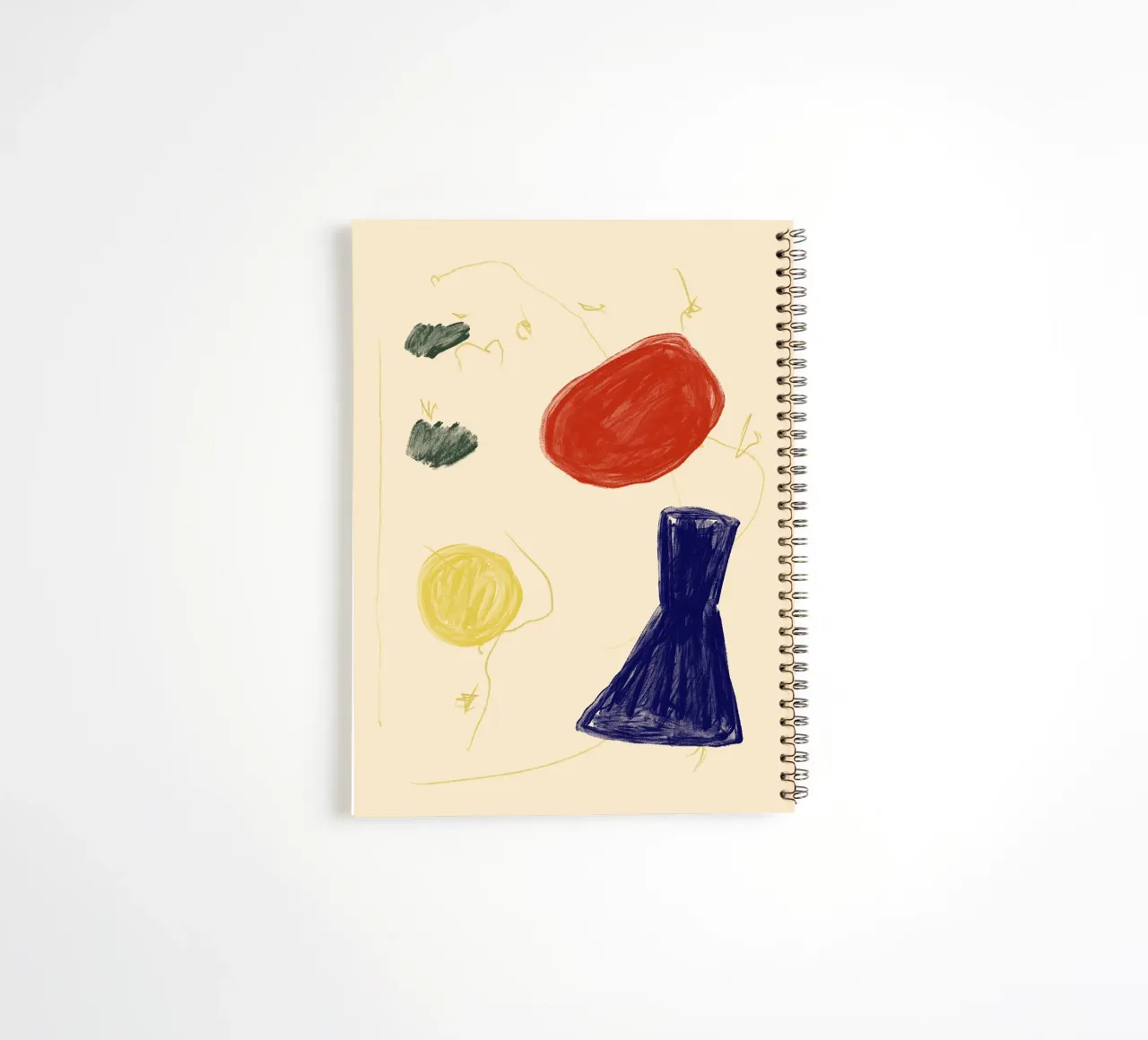 Color Bloom No 07 spiral notebook by treechild