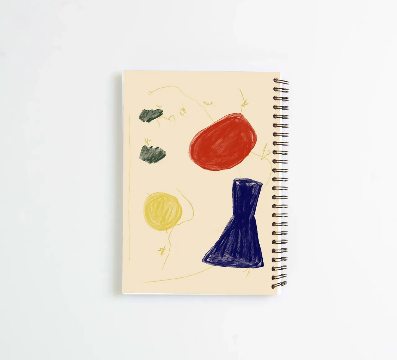 Color Bloom No 07 spiral notebook by treechild