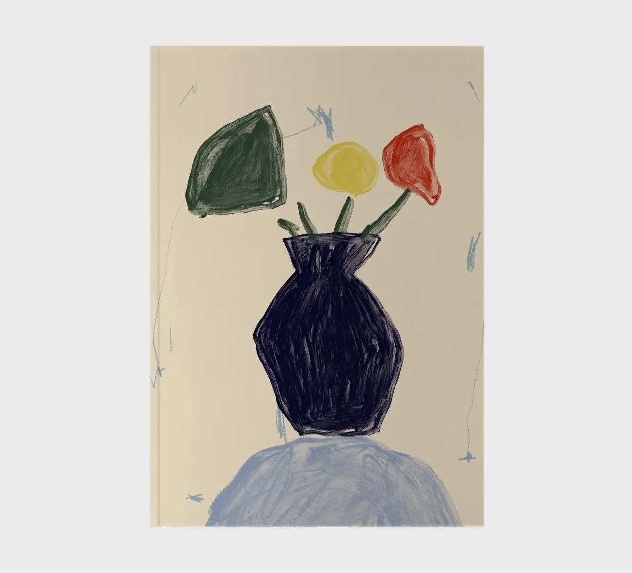 Color Bloom No 07 notebook by treechild