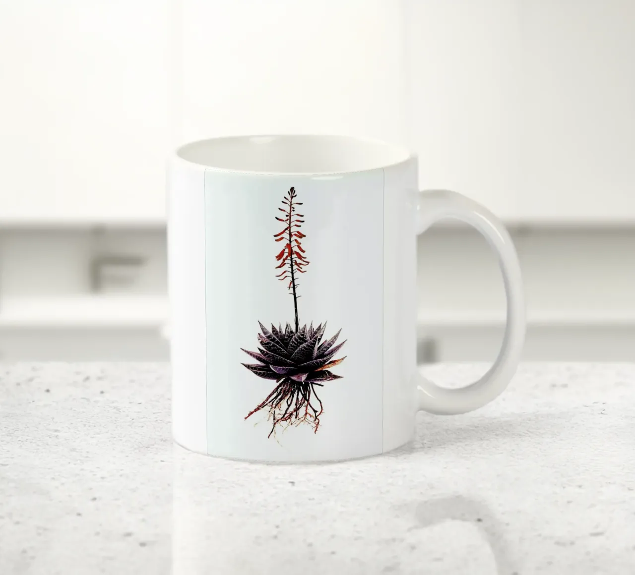 Classic Botanical Whole Plant 13 ceramic mug by Shot By Clint