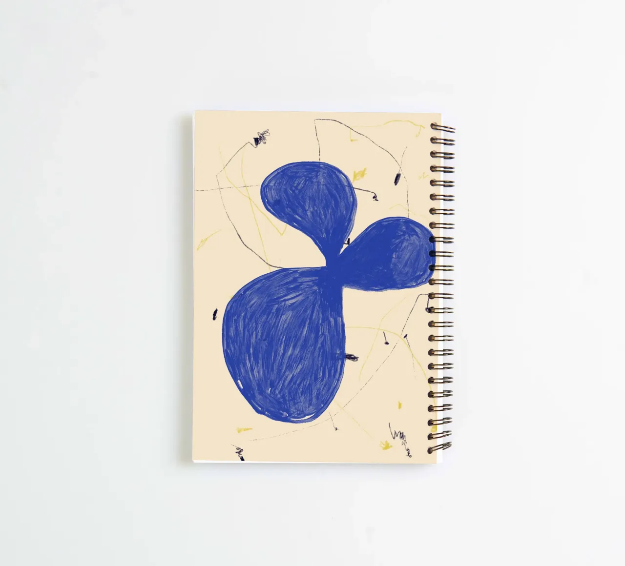 Color Bloom No 08 spiral notebook by treechild