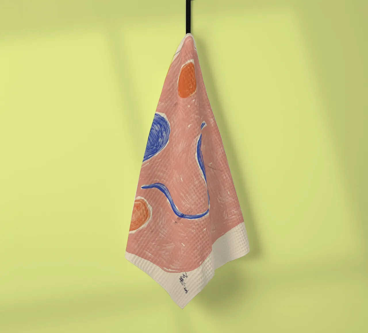 Color Bloom No 09 canovaccio da cucina da treechild