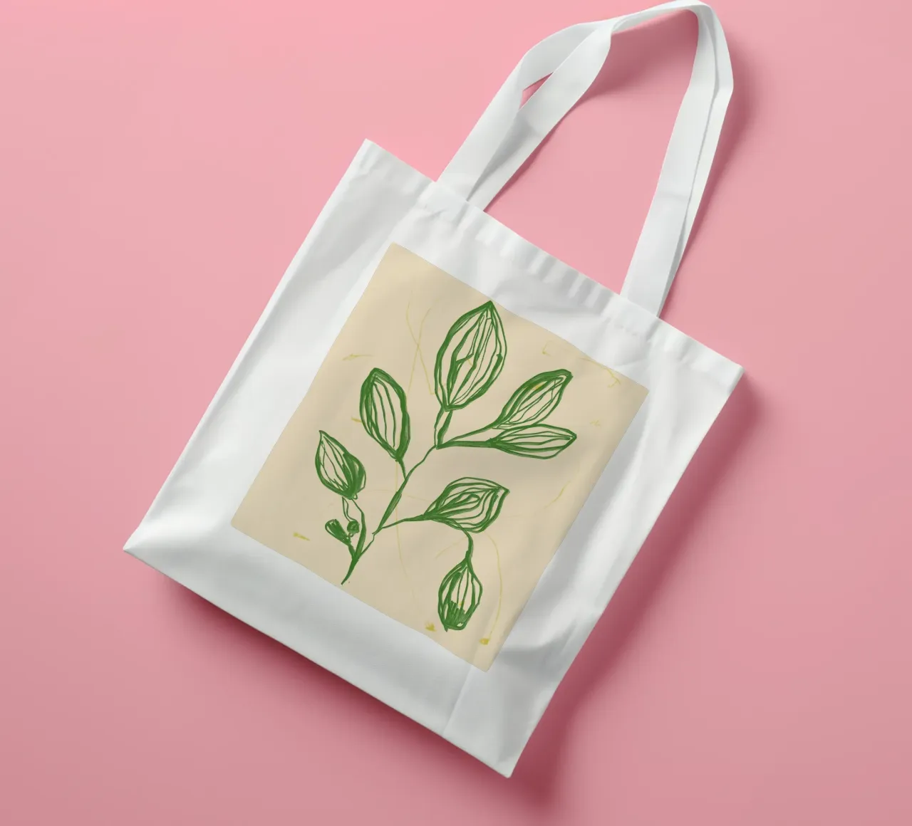 Color Bloom No 10 borsa in juta da treechild