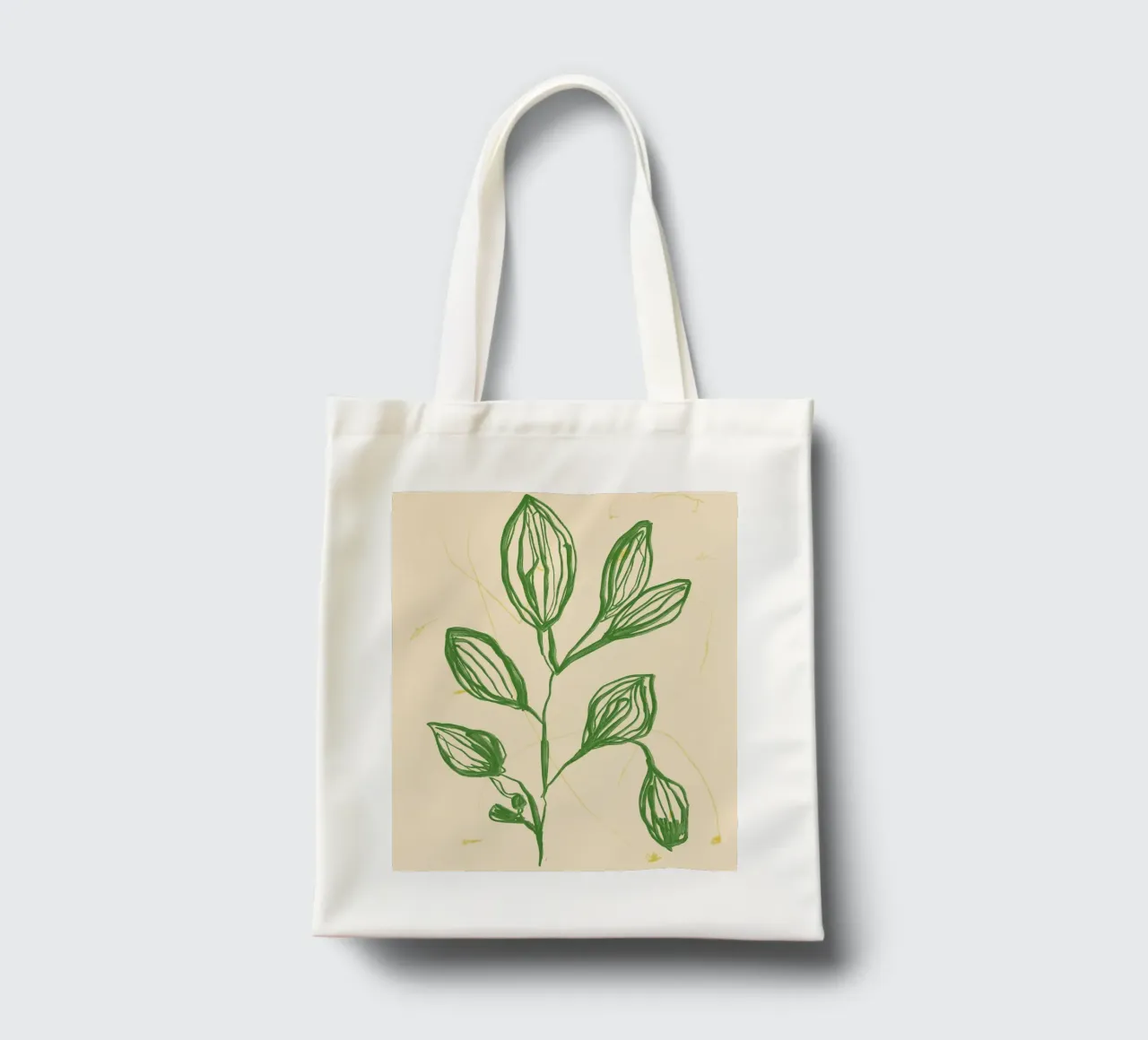 Color Bloom No 10 borsa in juta da treechild