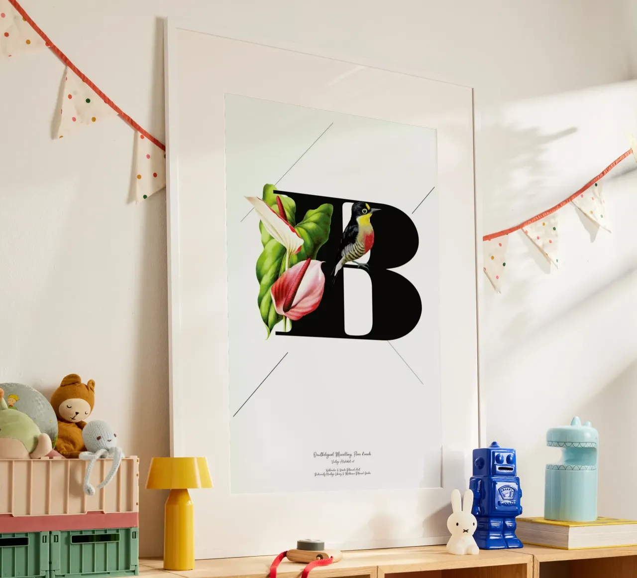 Botanical Alphabet - B carta hahnemühle da Froilein Juno